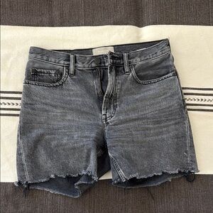 Everlane the denim short. Washed black. Size 25